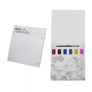 LIBRETA CON ACUARELAS KLIMPT personalizada